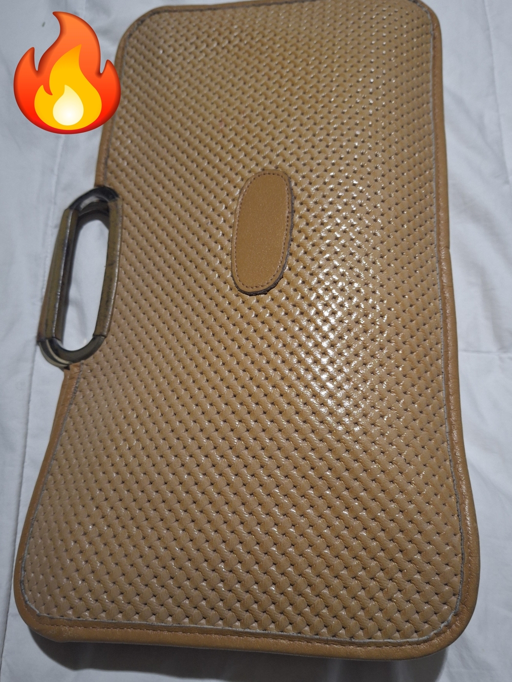 Tan Woven Leather LADIES Unbranded HBAG
